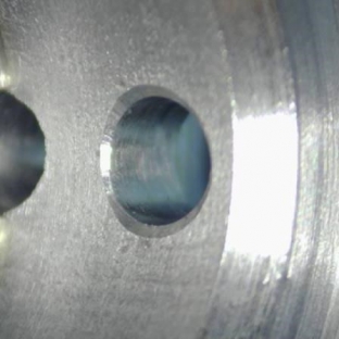 正反去毛刺倒角刀手工測試效果展示